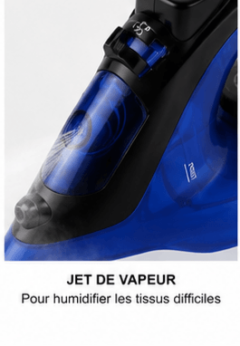 Fer à Vapeur Sovio PowerLife Compact Bleu/Blanc