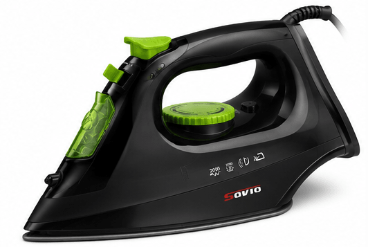 Fer à Vapeur Sovio PowerLife Noir/Vert