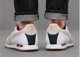 Puma Future Rider Blanc/Rouge/Bleu Marine