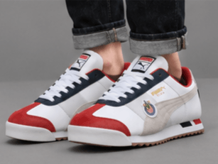 Puma Future Rider Blanc/Rouge/Bleu Marine