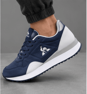 Baskets Le Coq Sportif Classic — Bleu Navy/Blanc