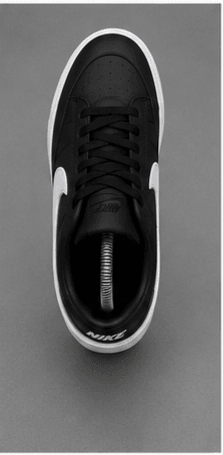 Nike Court Vision Low Noir/Blanc