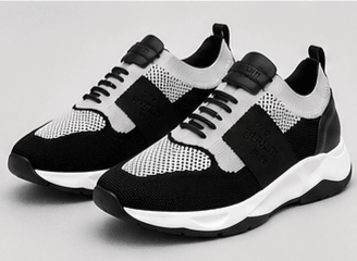 Berluti Shadow Knit — Noir/Blanc