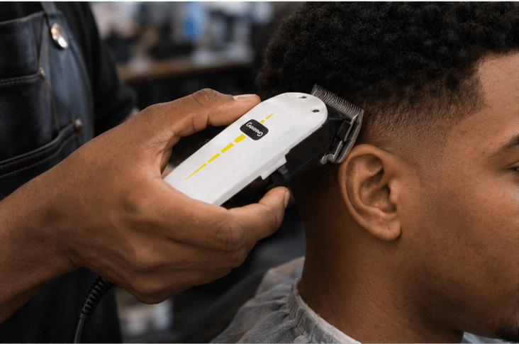Tondeuse Pro Geemy GM-1021 Blanc/Noir