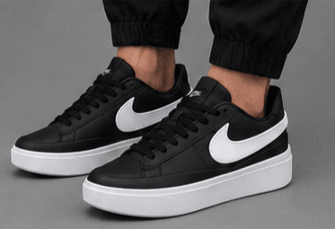 Nike Court Vision Low Noir/Blanc