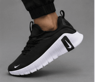 Nike Free Run Noir/Blanc