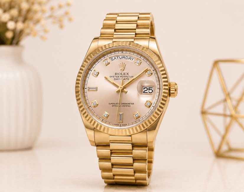 Montre Rolex Golden Signature