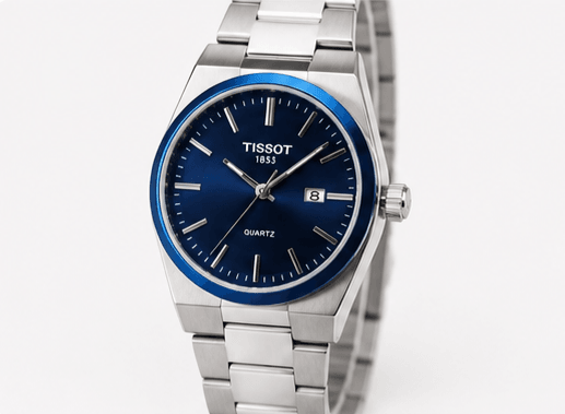 Montre Tissot Onyx Prestige Bleu/Argent