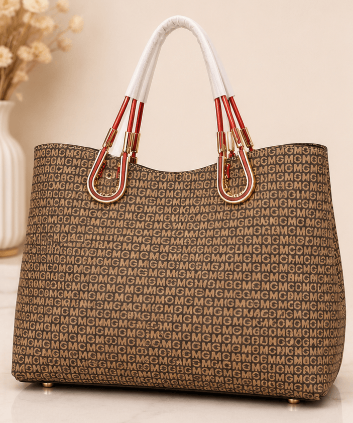 Sac Cabas MG Anneaux Dorés