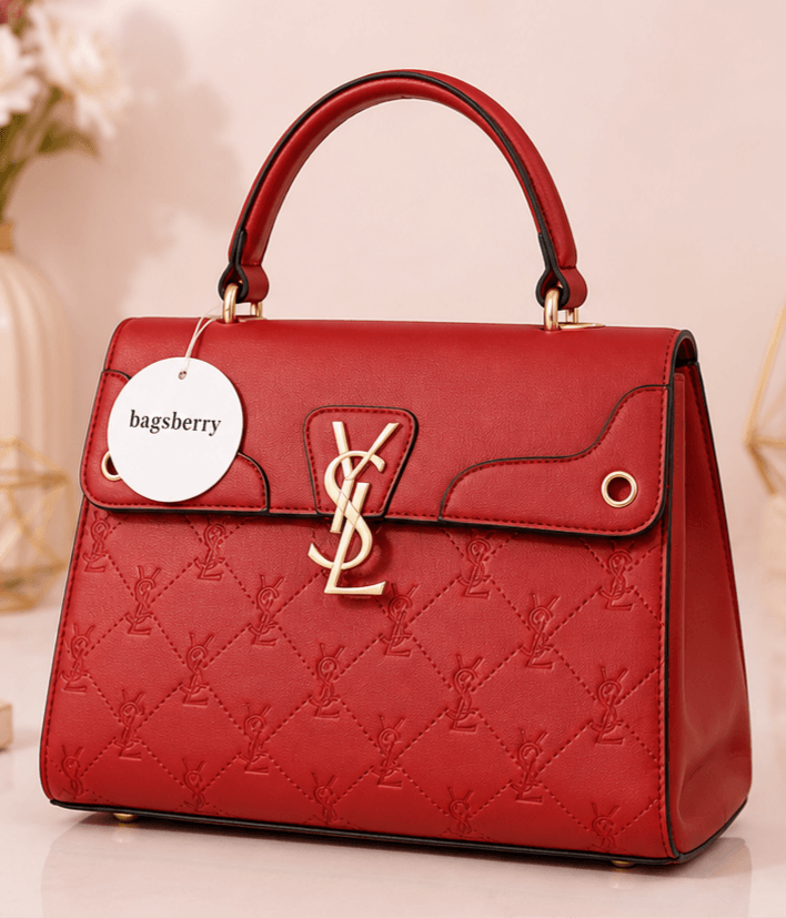 Sac Tote Monogram Rouge Passion